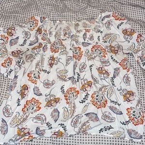 Terra & Sky paisley print blouse